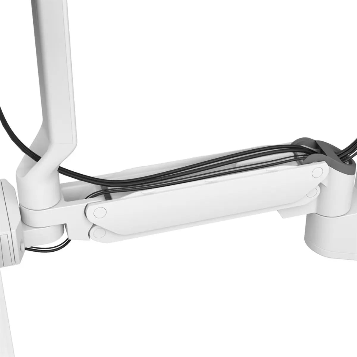 Ergotron 27" CareFit™ Combo System Monitor & Keyboard Workstation With Shelf | 45-618-251 Wall Mount Bracket Ergotron