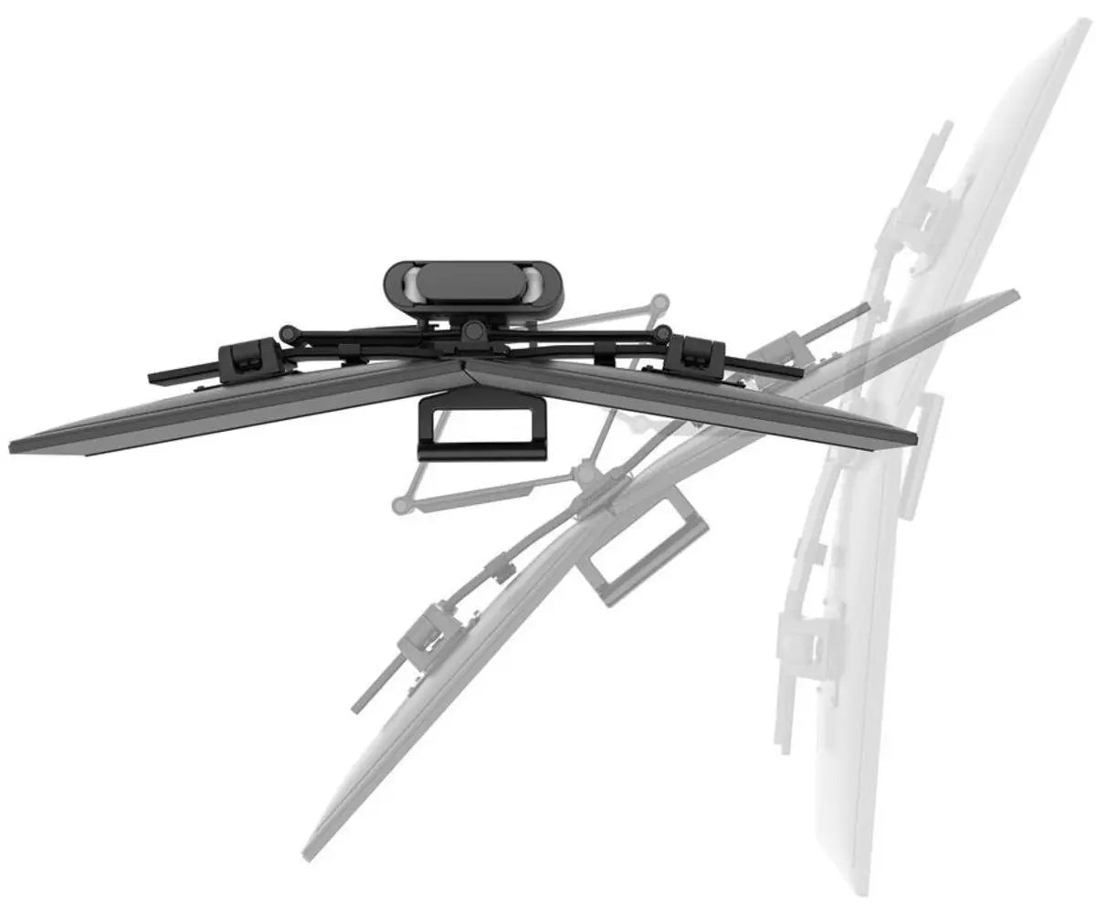 Ergotron TRACE™ Up to 26" Dual Monitor Mount | 45-631-224 Monitor Arm Desk Mount Ergotron