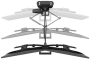 Ergotron TRACE™ Up to 26" Dual Monitor Mount | 45-631-224 Monitor Arm Desk Mount Ergotron