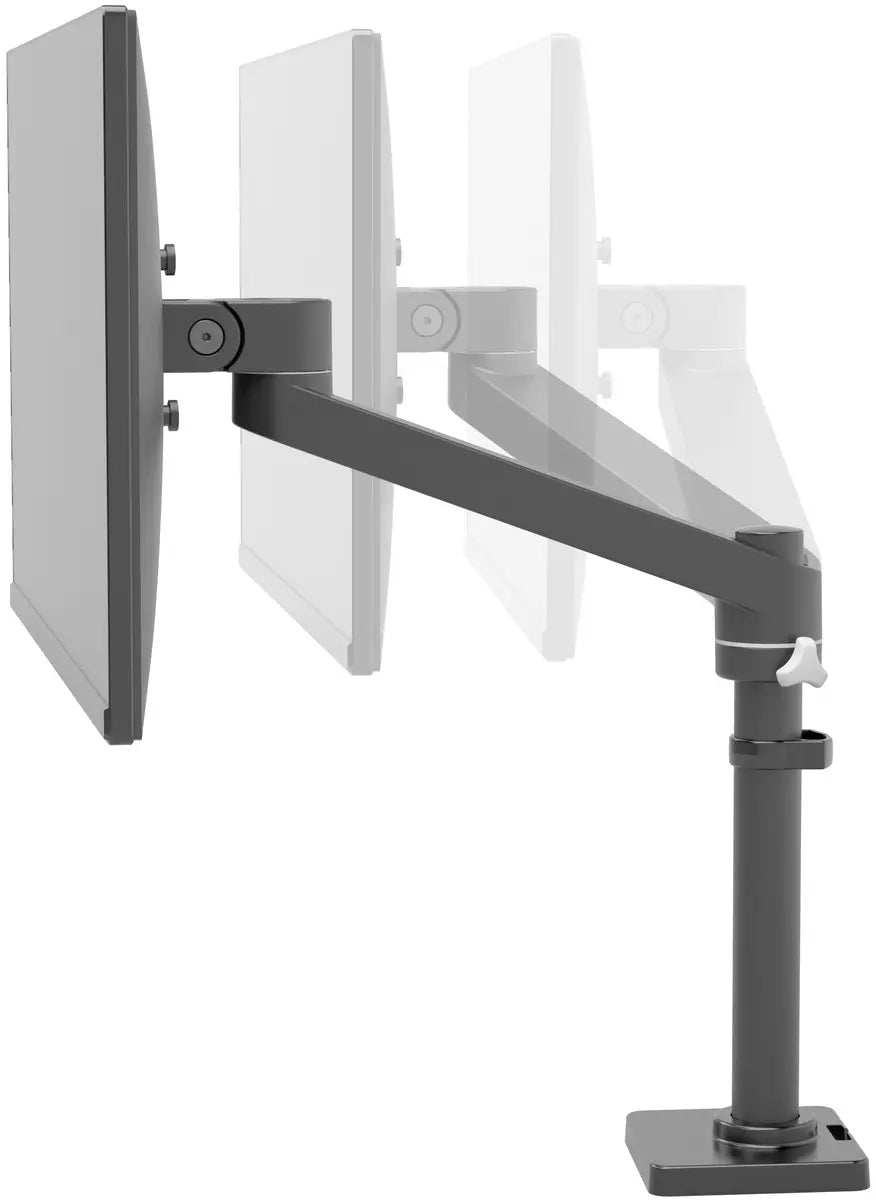 Ergotron Up to 34" NX Desk Monitor Arm Black | 45-669-224 Monitor Arm Desk Mount Ergotron