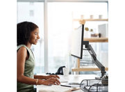 Ergotron Up To 34 LX Pro Desk Monitor Arm | 45-682-292 Monitor Arm Desk Mount Ergotron