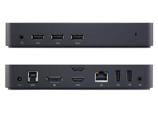 Dell USB 3.0 Ultra HD Triple Docking Station | 452-BBOU Docks & Port Replicators Dell