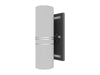 Multibrackets M Pro Series Enclosure 55" Column Medium Black Signage Display Enclosures Multibrackets