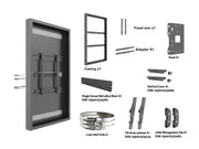 Multibrackets M Pro Series Enclosure 55" Column Medium Black Signage Display Enclosures Multibrackets