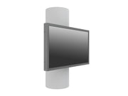 Multibrackets M Pro Series Enclosure 55" Column Medium Black Signage Display Enclosures Multibrackets