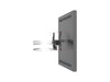 Multibrackets M Pro Series Enclosure 55" Column Medium Black Signage Display Enclosures Multibrackets
