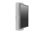 Multibrackets M Pro Series Enclosure 55" Column Medium Black Signage Display Enclosures Multibrackets