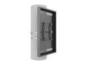 Multibrackets M Pro Series Enclosure 55" Column Medium Black Signage Display Enclosures Multibrackets