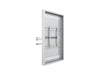 Multibrackets M Pro Series Enclosure 55" Column Medium White Signage Display Enclosures Multibrackets