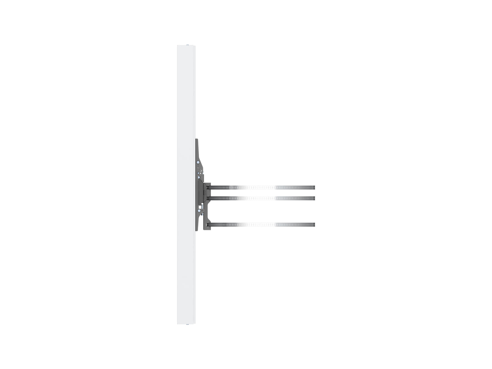 Multibrackets M Pro Series Enclosure 55" Column Medium White Signage Display Enclosures Multibrackets