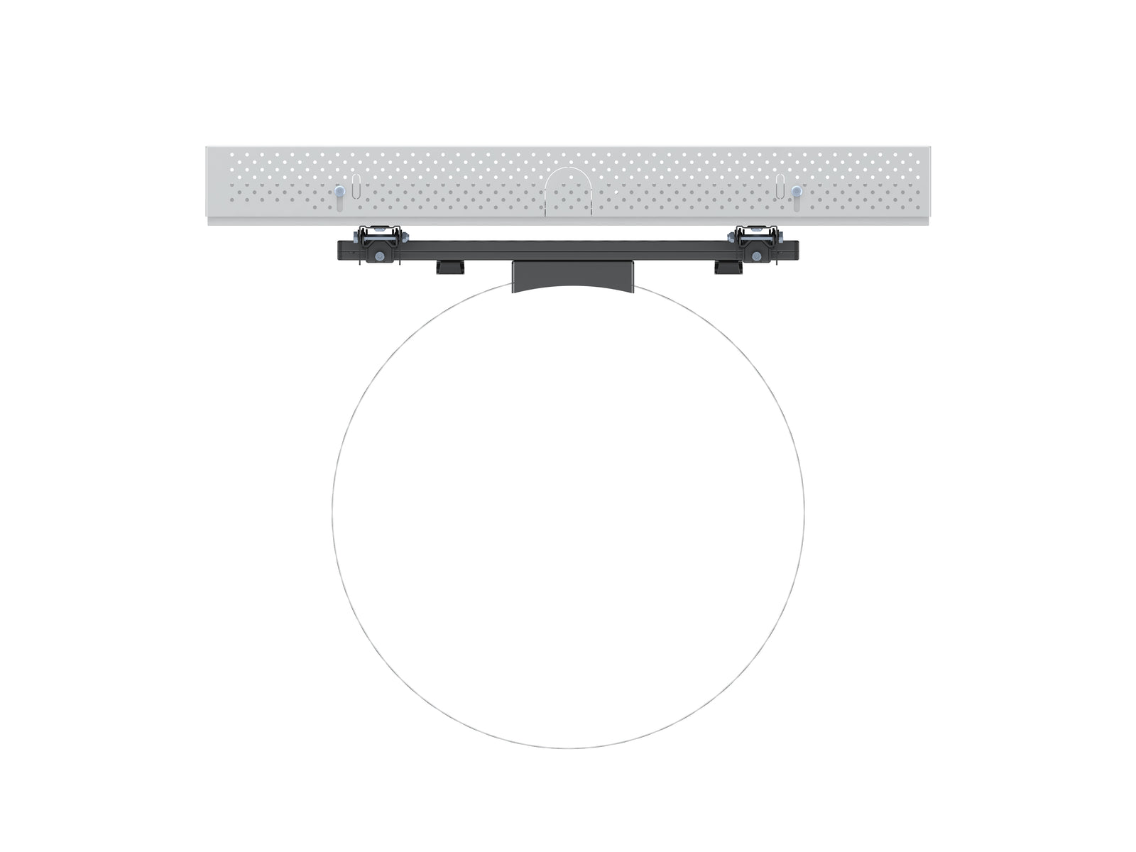Multibrackets M Pro Series Enclosure 55" Column Medium White Signage Display Enclosures Multibrackets