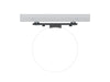 Multibrackets M Pro Series Enclosure 55" Column Medium White Signage Display Enclosures Multibrackets