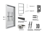 Multibrackets M Pro Series Enclosure 55" Column Medium White Signage Display Enclosures Multibrackets