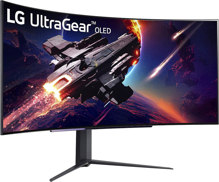 LG 45'' UltraGear™ 240Hz WQHD OLED Curved Gaming Monitor | 45GR95QE-B Gaming Monitor LG
