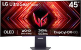 LG UltraGear™ 45" Curved WQHD OLED 240Hz Gaming Monitor | 45GS95QE-B.AEK