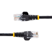 StarTech 7m Black Cat5e Ethernet Patch Cable with Snagless RJ45 Connectors - 45PAT7MBK LAN / Ethernet Cable Startech