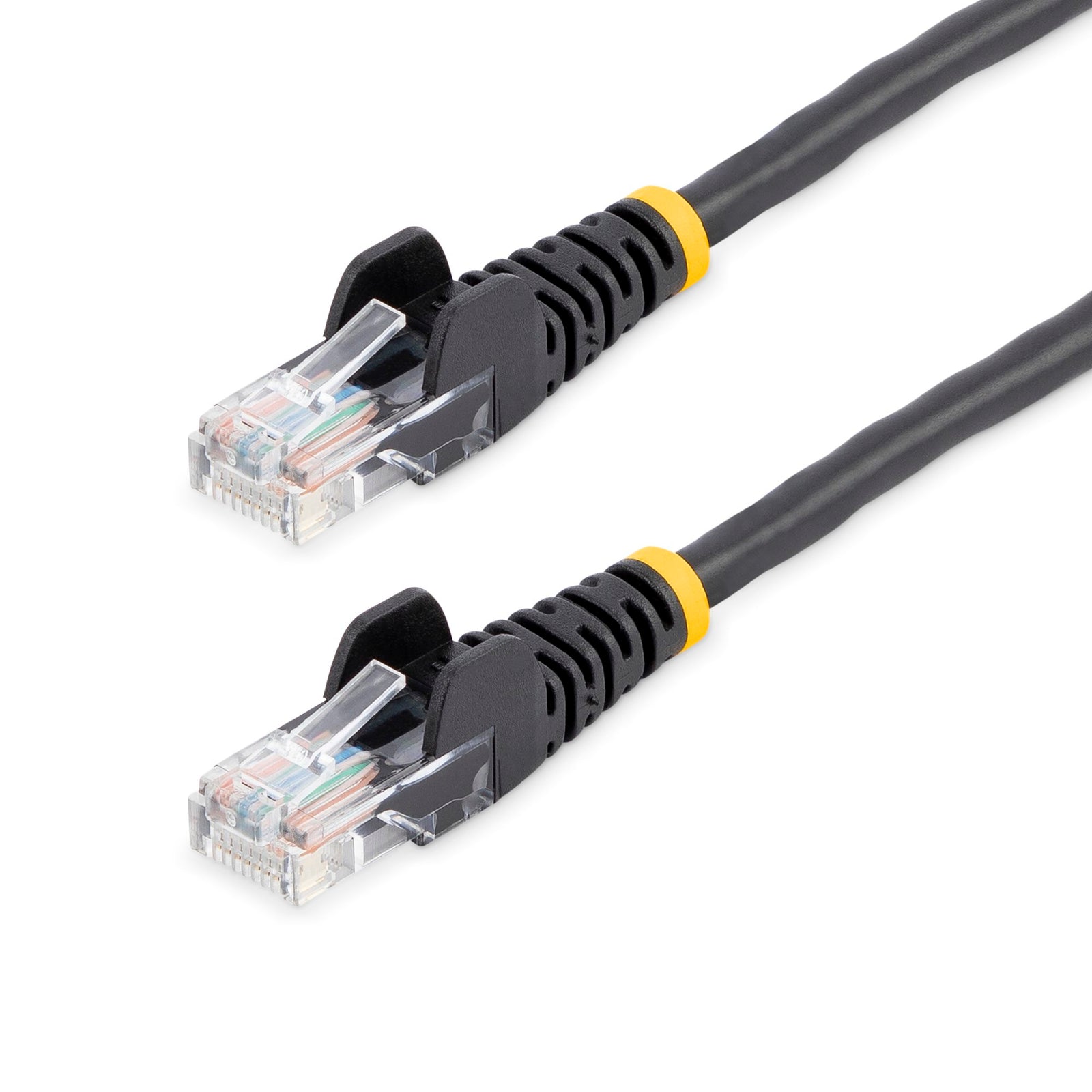 StarTech 7m Black Cat5e Ethernet Patch Cable with Snagless RJ45 Connectors - 45PAT7MBK LAN / Ethernet Cable Startech