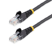 StarTech 7m Black Cat5e Ethernet Patch Cable with Snagless RJ45 Connectors - 45PAT7MBK LAN / Ethernet Cable Startech