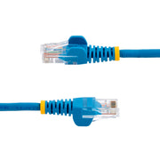 StarTech 45PAT3MBL Cat5e Patch Cable with Snagless RJ45 Connectors - 3m, Blue LAN / Ethernet Cable Startech