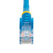 StarTech 0.5m Blue Cat5e Ethernet Patch Cable with Snagless RJ45 Connectors - 45PAT50CMBL