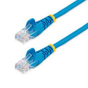 StarTech 45PAT3MBL Cat5e Patch Cable with Snagless RJ45 Connectors - 3m, Blue LAN / Ethernet Cable Startech