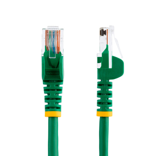 StarTech 45PAT1MGN Cat5e Patch Cable with Snagless RJ45 Connectors - 1m, Green