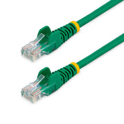 StarTech 45PAT50CMGN Cat5e Ethernet Patch Cable with Snagless RJ45 Connectors - 0.5 m, Green LAN / Ethernet Cable Startech