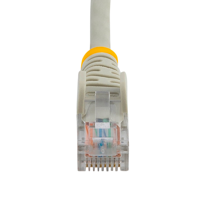 StarTech 15m Gray Cat5e Patch Cable with Snagless RJ45 Connectors - 45PAT15MGR