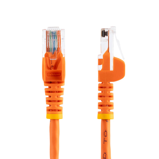 StarTech 45PAT10MOR Cat5e Ethernet Patch Cable with Snagless RJ45 Connectors - 10 m, Orange