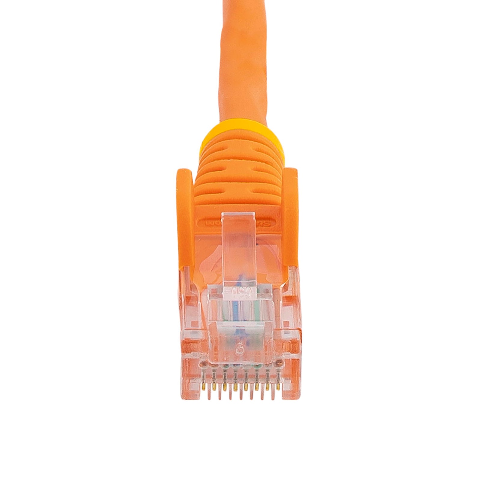 StarTech 45PAT50CMOR Cat5e Ethernet Patch Cable with Snagless RJ45 Connectors - 0.5 m, Orange LAN / Ethernet Cable Startech