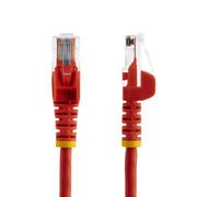 StarTech 1m Red Cat5e Patch Cable with Snagless RJ45 Connectors - 45PAT1MRD LAN / Ethernet Cable Startech