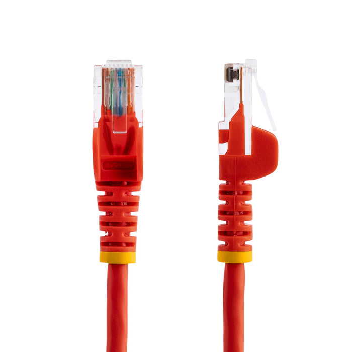 StarTech 45PAT2MRD Cat5e Patch Cable with Snagless RJ45 Connectors - 2m, Red