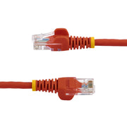 StarTech 1m Red Cat5e Patch Cable with Snagless RJ45 Connectors - 45PAT1MRD LAN / Ethernet Cable Startech