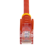 StarTech 1m Red Cat5e Patch Cable with Snagless RJ45 Connectors - 45PAT1MRD LAN / Ethernet Cable Startech