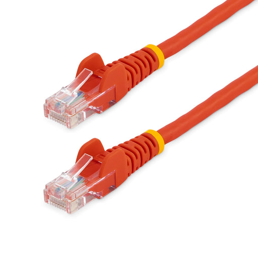 StarTech 10m Red Cat5e Ethernet Patch Cable with Snagless RJ45 Connectors - 45PAT10MRD