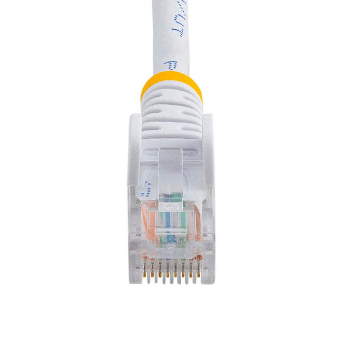 StarTech 2m White Cat5e Patch Cable with Snagless RJ45 Connectors - 45PAT2MWH