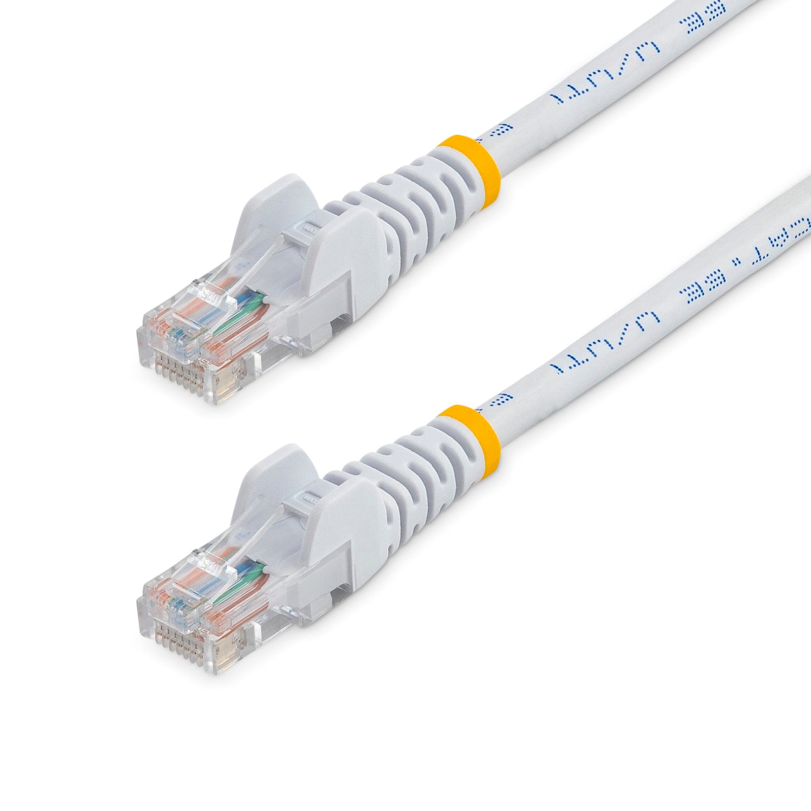 StarTech 45PAT5MWH Cat5e Ethernet Patch Cable with Snagless RJ45 Connectors - 5 m, White LAN / Ethernet Cable Startech