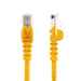 StarTech 45PAT1MYL Cat5e Patch Cable with Snagless RJ45 Connectors - 1m, Yellow Ethernet Cable Startech