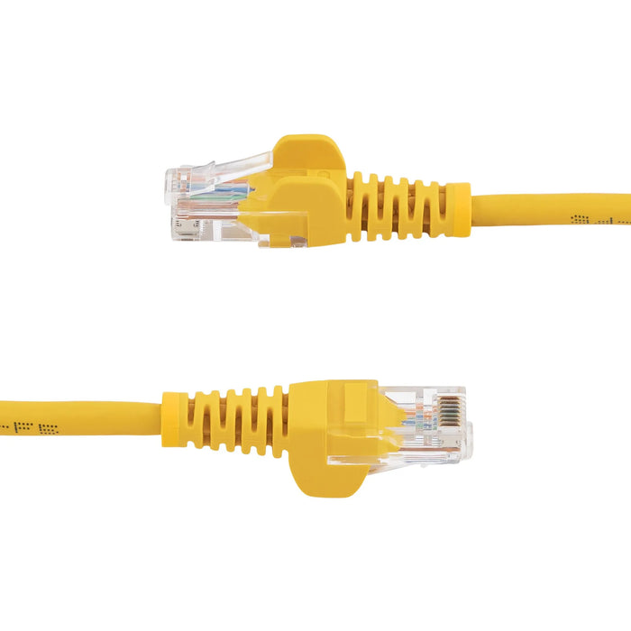 StarTech 5m Yellow Cat5e Ethernet Patch Cable with Snagless RJ45 Connectors - 45PAT5MYL