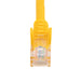 StarTech 45PAT3MYL Cat5e Patch Cable with Snagless RJ45 Connectors - 3m, Yellow