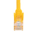 StarTech 45PAT1MYL Cat5e Patch Cable with Snagless RJ45 Connectors - 1m, Yellow Ethernet Cable Startech