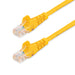 StarTech 45PAT1MYL Cat5e Patch Cable with Snagless RJ45 Connectors - 1m, Yellow Ethernet Cable Startech