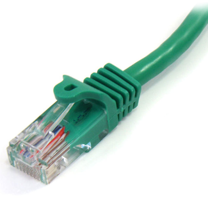 StarTech 3m Green Cat5e Patch Cable with Snagless RJ45 Connectors - 45PAT3MGN LAN / Ethernet Cable Startech