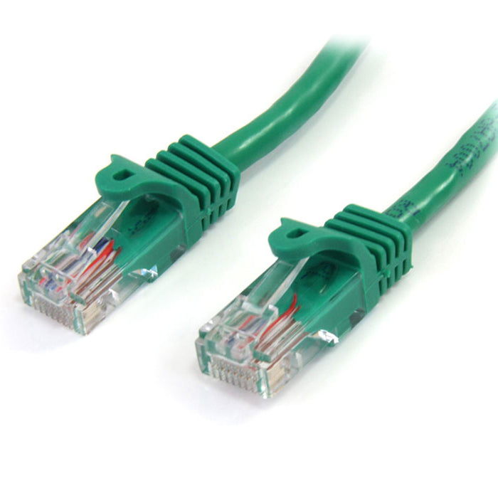 StarTech 3m Green Cat5e Patch Cable with Snagless RJ45 Connectors - 45PAT3MGN LAN / Ethernet Cable Startech