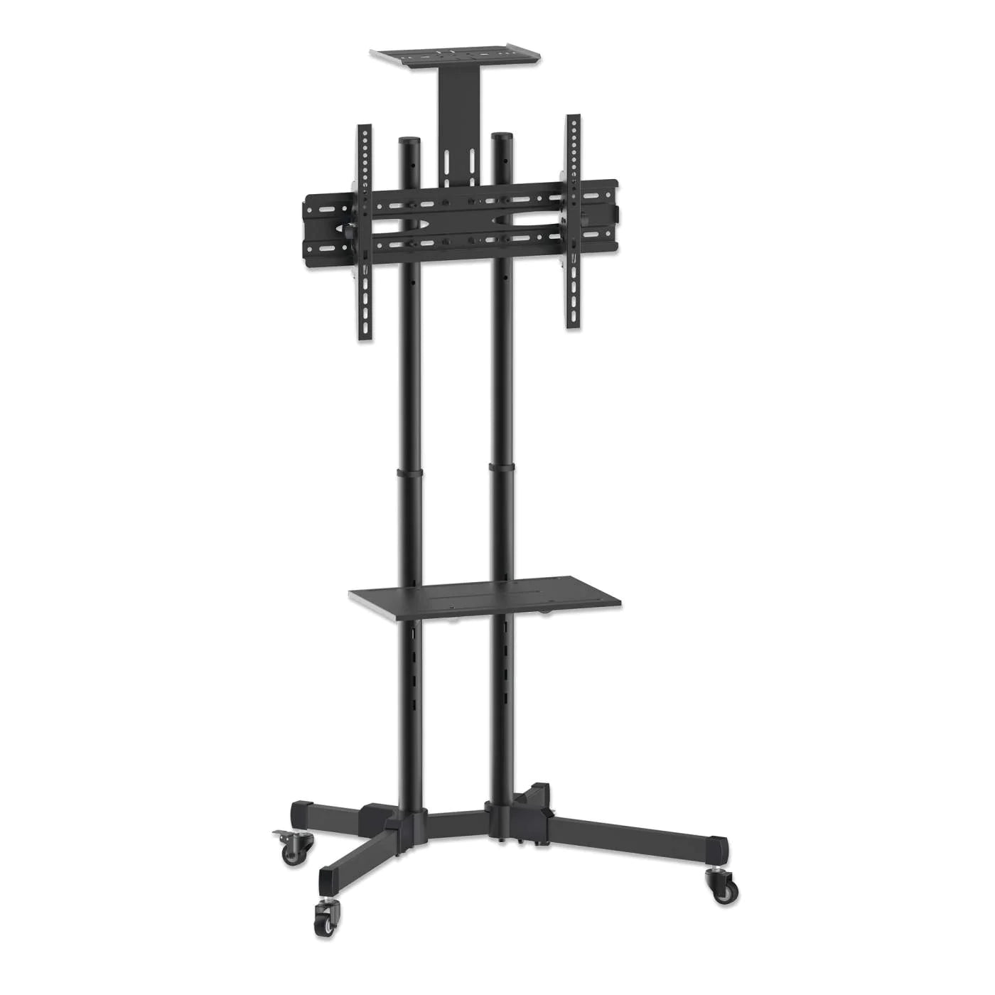 Manhattan 37" to 70" Height-Adjustable Mobile Display Trolley | 461238 Mobile Trolley Manhattan
