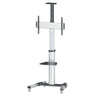 Manhattan 37" - 86" Aluminum Height-Adjustable Multimedia TV Cart | 461245