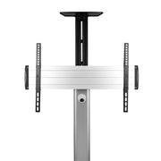 Manhattan 37" - 86" Aluminum Height-Adjustable Multimedia TV Cart | 461245 Mobile Trolley Manhattan