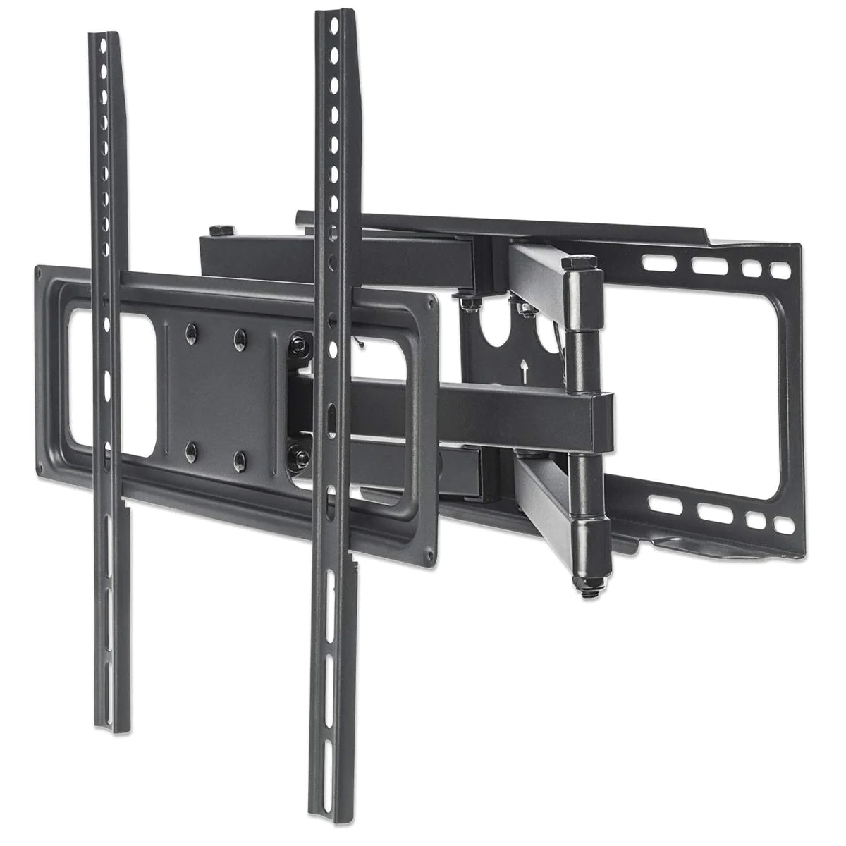 Manhattan 461344 Full-Motion TV Wall Mount With Post-Leveling Adjustment Wall Mount Bracket Manhattan