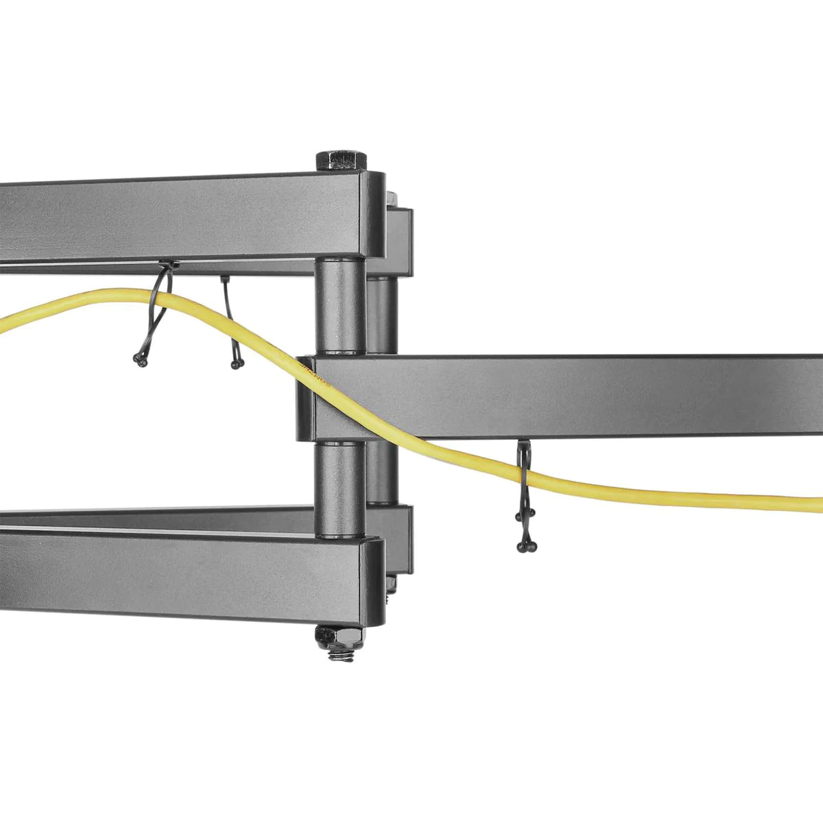 Manhattan 461344 Full-Motion TV Wall Mount With Post-Leveling Adjustment Wall Mount Bracket Manhattan