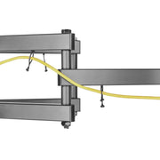 Manhattan 461344 Full-Motion TV Wall Mount With Post-Leveling Adjustment Wall Mount Bracket Manhattan